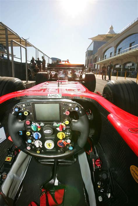 2002 F1 Ferrari Cockpit