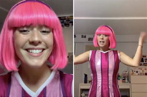 Lazy Town actress who played Stephanie becomes a TikTok sensation after posting videos in *that ...