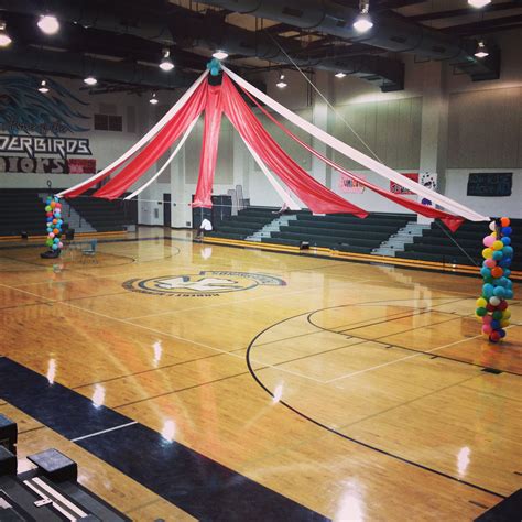 "The Greatest Show On Turf" circus theme homecoming. Rally gym ...