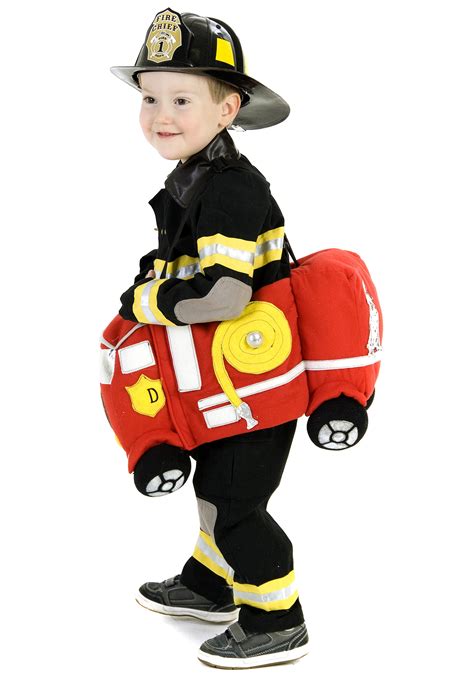 Ride in a Fire Truck Toddler Costume