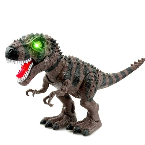 WonderPlay Walking Dinosaur T-Rex Toy Figure with Lights and Sounds Realistic Tyrannosaurus ...