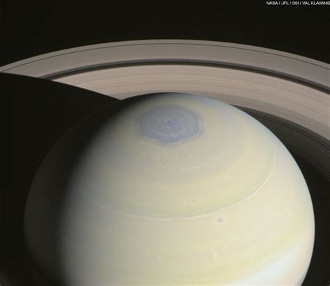 Saturn's north polar hexagon | The Planetary Society