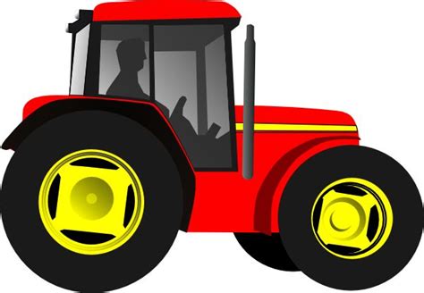 Red Tractor Clip Art | Clipart Panda - Free Clipart Images | Tractor clipart, Tractors, Tractor ...