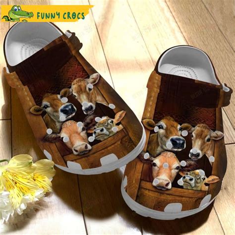 Funny Cow Farm Crocs - Step into style with Funny Crocs