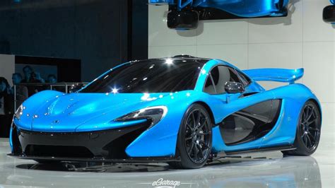 Mclaren P1 Light Blue Wallpaper