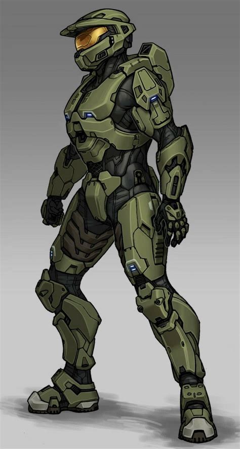 Mark Vi Halo Spartan Armor Halo Armor Sci Fi Armor Armor Concept Concept Art Halo Drawings ...