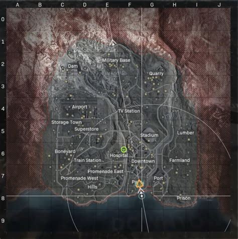 Complete Call of Duty Warzone Map Revealed; Includes Markers, Locations & More - MP1st