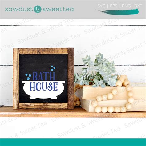 Bathroom Sign SVG, Farmhouse Bathroom Svg, Kid Bathroom SVG, Glowforge Sign Svg, Bathroom Svg ...