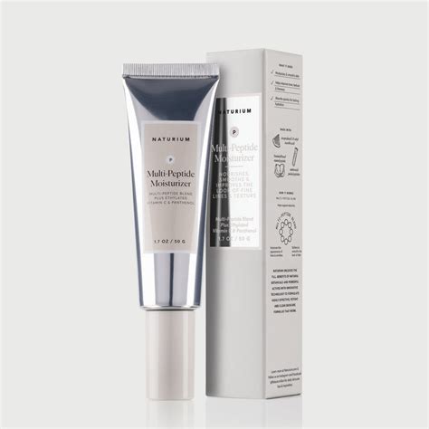 Peptide Moisturizer - Target The Look Of Fine Lines & Wrinkles - Naturium