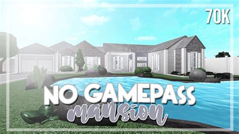 100K Bloxburg House No Gamepass : This game features a simulation of the daily activities of one ...