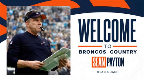 Broncos name Sean Payton as Head Coach