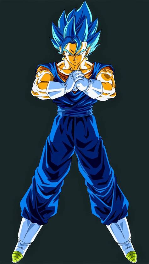 Vegito Super Saiyan Blue, Dragon Ball Super | Dragon ball super manga, Dragon ball super art ...