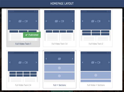 GabrielSoft - Change your homepage layout - GabrielSoft CMS Help Center