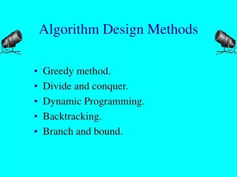 PPT - Algorithm Design Methods PowerPoint Presentation, free download - ID:4224559