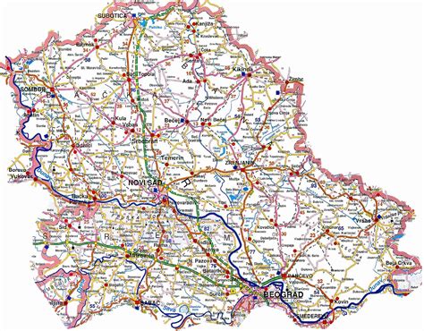 Vojvodina Map : Vojvodina Map - Serbia - Mapcarta - It lies within the ...