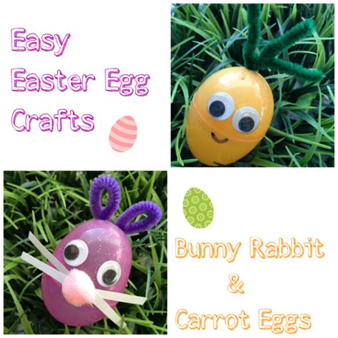 Easter Egg Critters: Bunny & Carrot Easter Eggs | Celeb Baby Laundry