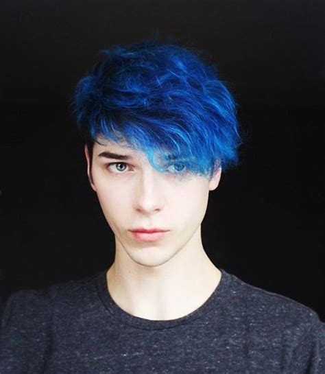 blue hair dye ideas for guys - Janeth Chaffin