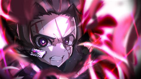 Demon Slayer Closeup Of Tanjiro Kamado 4K HD Anime Wallpapers | HD Wallpapers | ID #40535