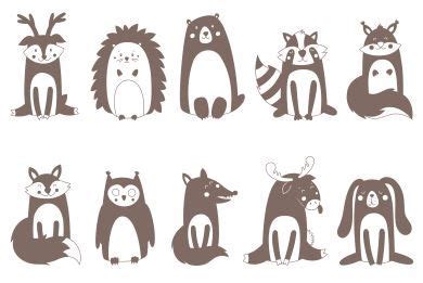 Free animals funny SVG – DXF DOWNLOADS – Files for Laser Cutting and CNC Router ArtCAM DXF ...