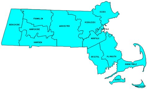 Counties Of Massachusetts Map District Map - Bank2home.com