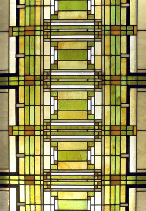 Frank Lloyd Wright Stained Glass Window