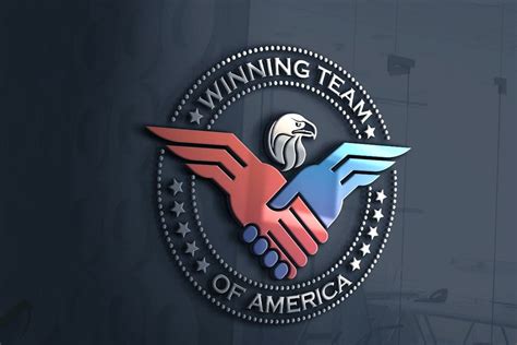 Creative Logo Design for Winning Team America - USA