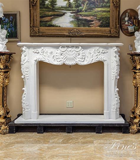 Marble | Marble Fireplaces | Fireplace Mantels | Fine's Gallery, LLC.