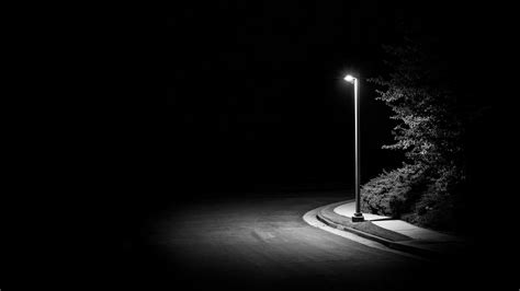 Noir Black And White Dark Lamp Light 4K HD Nature Wallpapers | HD Wallpapers | ID #85056