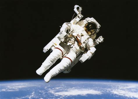 Nasa Astronaut In Space