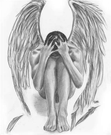 Fallen Angel Drawing