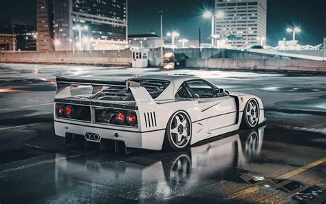 Ferrari F40 Wide Body Wallpaper