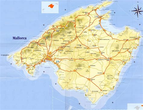 Large Mallorca Maps for Free Download and Print | High-Resolution and Detailed Maps