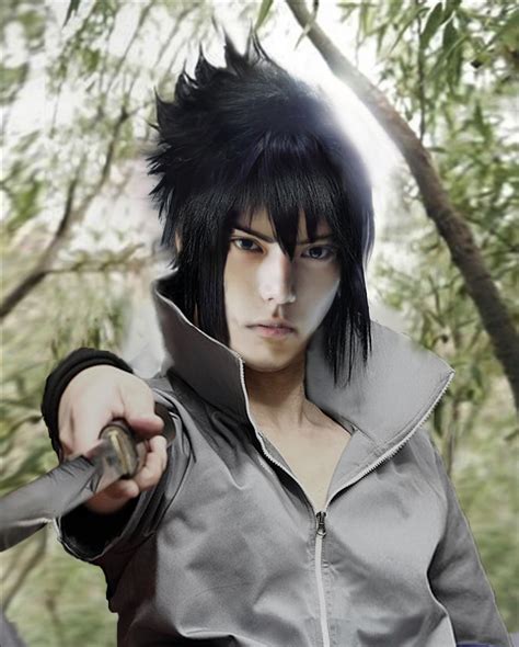 Sasuke Real Life Hair