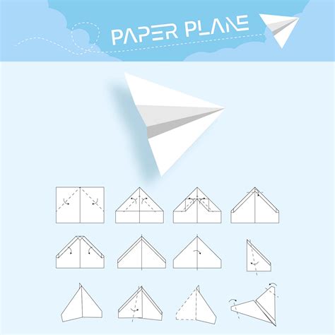 Paper Airplane Templates For Kids - 10 Free PDF Printables | Printablee