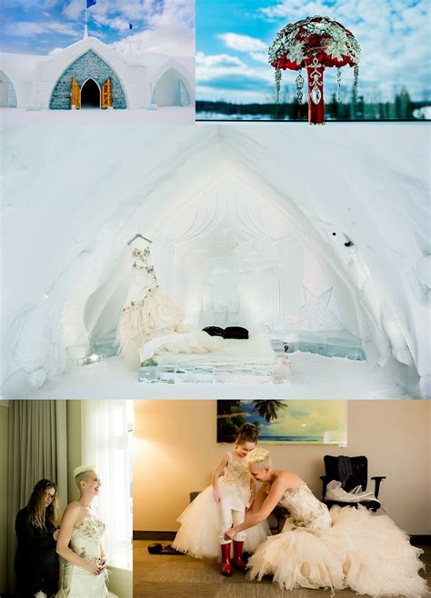 Ice Hotel Wedding | Hotel De Glace Wedding Photography