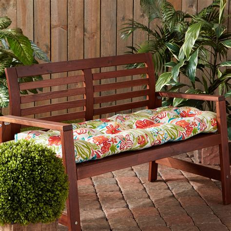 Breeze Floral Outdoor 51-inch Bench Cushion - Walmart.com