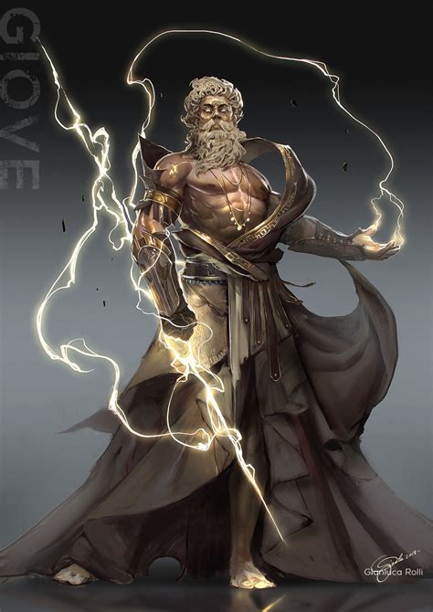 ArtStation - GIOVE - Age of Pantheons, Gianluca Rolli | Greek mythology art, Mythological ...