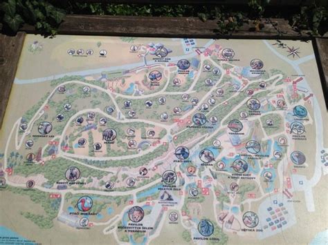 Prague Zoo Park Map