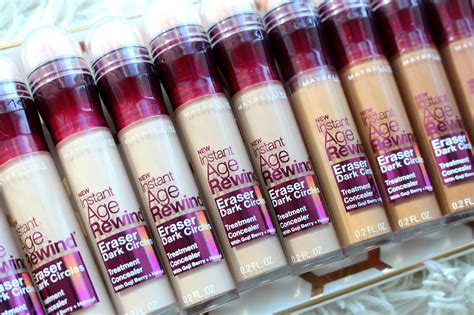 Samantha Jane: Maybelline Age Rewind Concealer New Shades Swatches