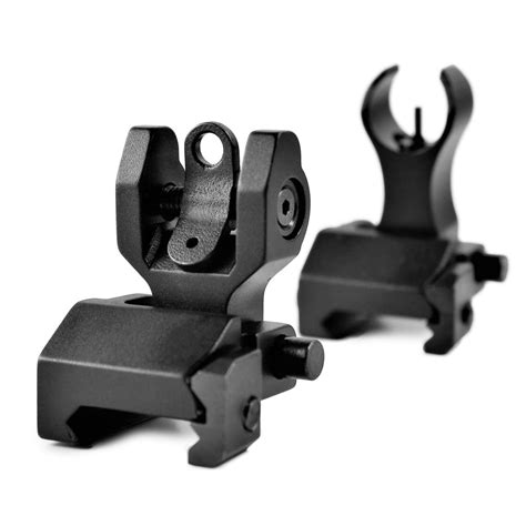 Mil Spec Flip Up Iron Rear/Front Sight Mount Set FR19 – Mentium USA