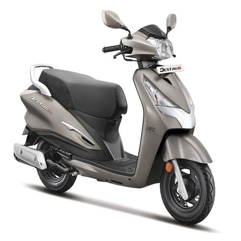 Hero Matte Grey Silver Destini 125cc Scooty, Stroke