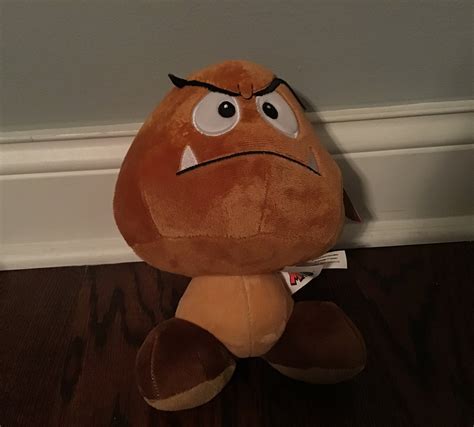 Goomba Mario Plush New | Etsy