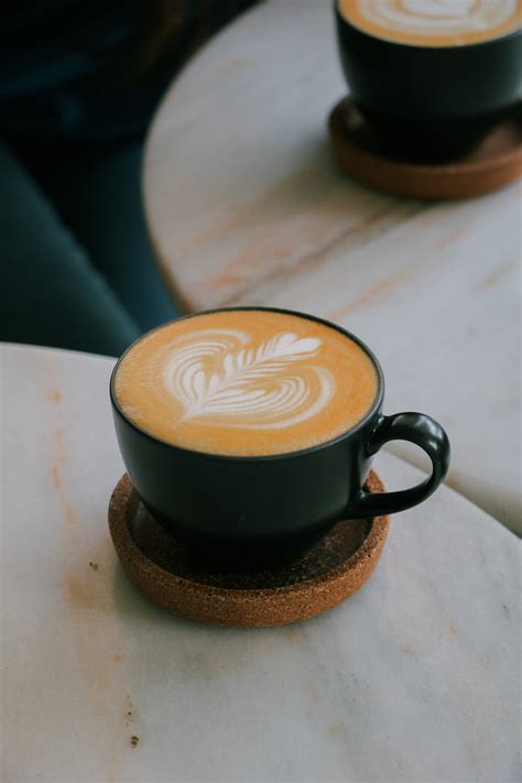 White Ceramic Mug With Cappuccino · Free Stock Photo