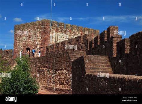 Silves Castle Algarve Portugal Stock Photo - Alamy