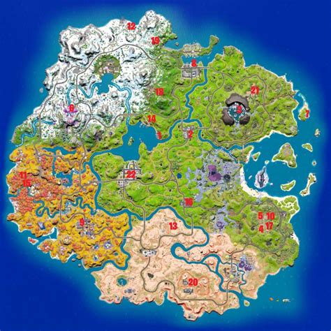 Fortnite Characters In Chapter 3, Season 4 - All 22 NPC Locations ...