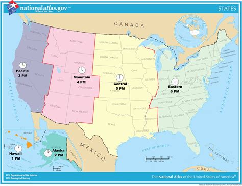 34 best ideas for coloring | Us Map With Time Zones