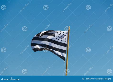 Breton flag stock image. Image of france, breton, color - 122065779