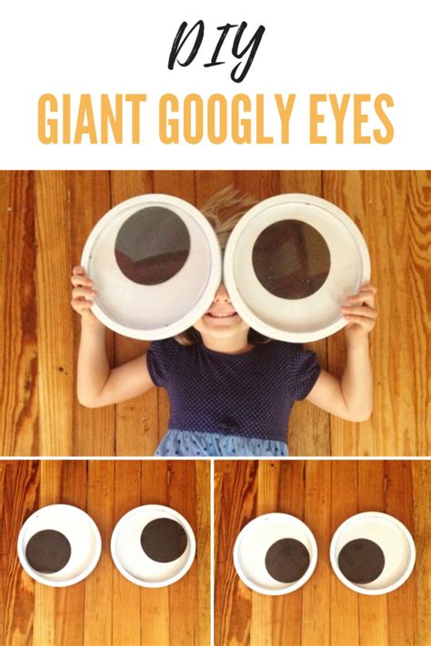 DIY Giant Googly Eyes | Diy photo booth props, Diy photo booth, Halloween diy