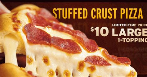 News: Pizza Hut - $10 Stuffed Crust Pizza Promotion | Brand Eating