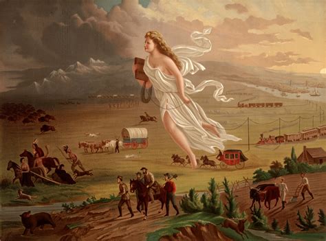 Manifest Destiny Painting, 1872 | The American Yawp Reader